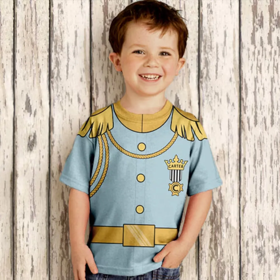 Personalized Shirt, Prince Charming Shirt, Personalized Prince Charming Birthday T-Shirt, Boys Prince Shirt