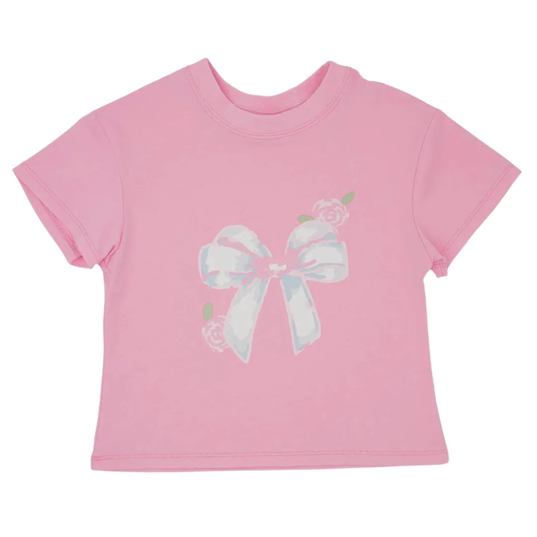 Pink Bow Tee