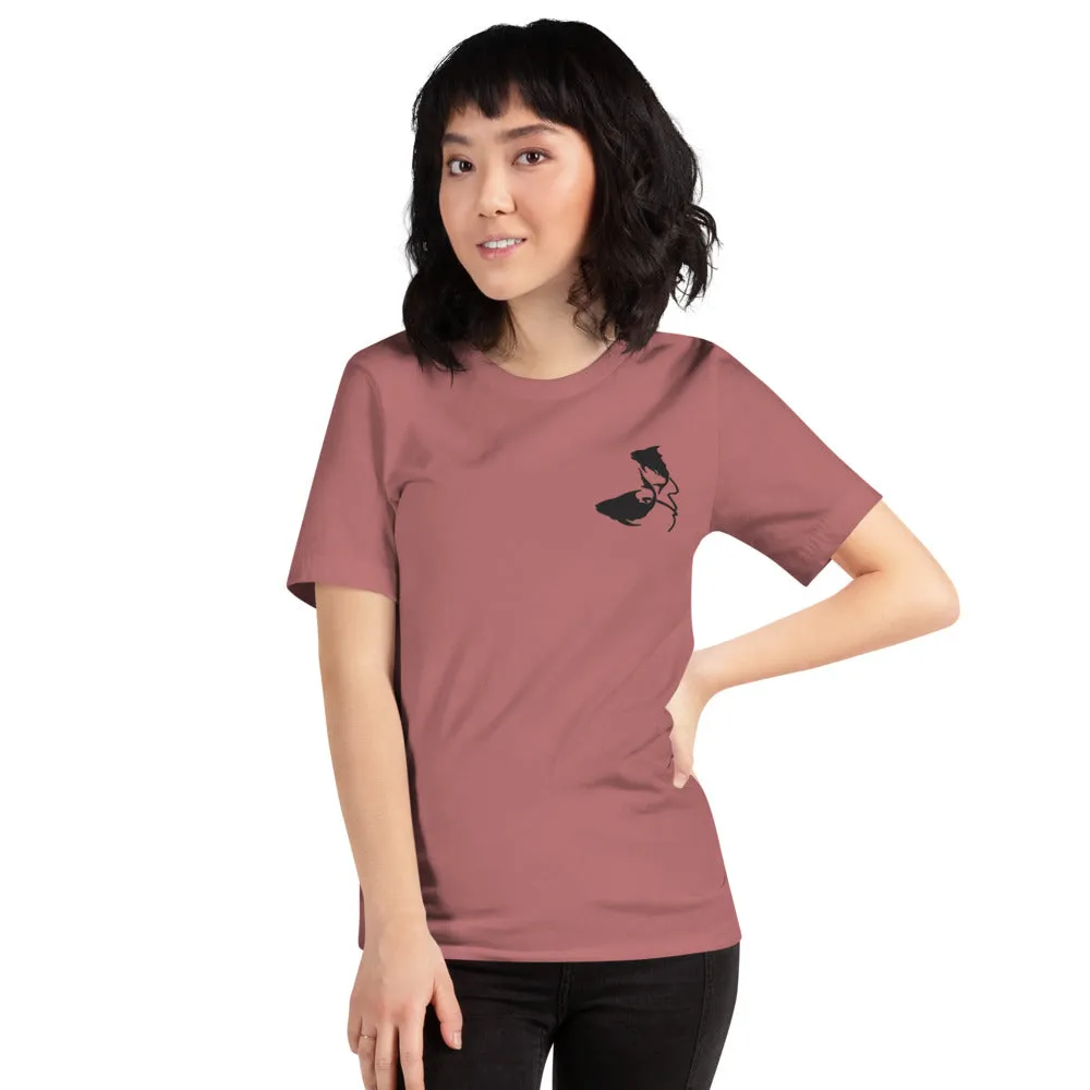 PISCES T-SHIRT - Pisces Symbol Embroidery