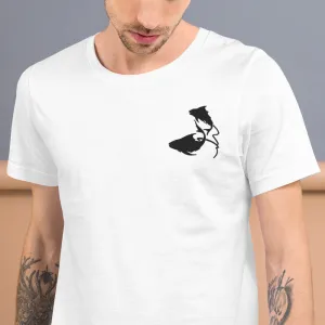 PISCES T-SHIRT - Pisces Symbol Embroidery