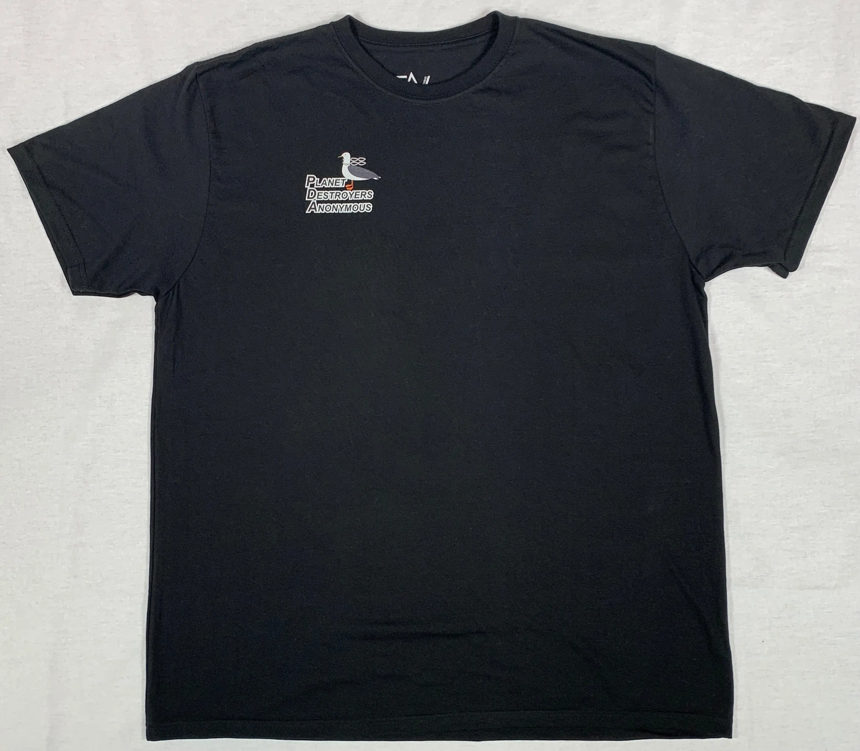 Planet Destroyers Anonymous - Black Organic Heavyweight T-Shirt