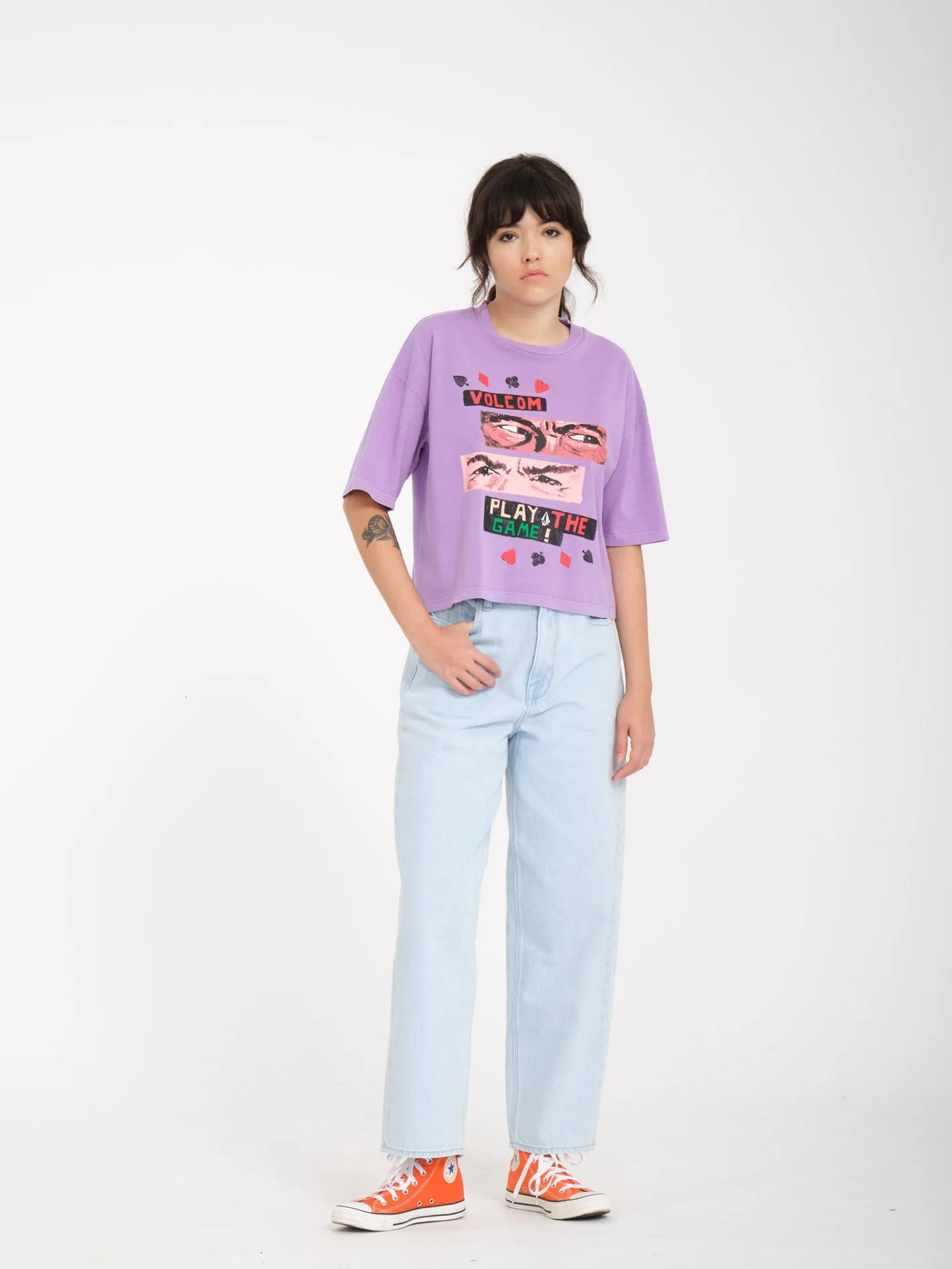 Play The T-shirt - PAISLEY PURPLE