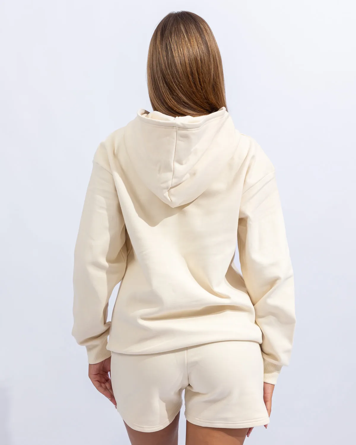Power Hoodie Women - Beige