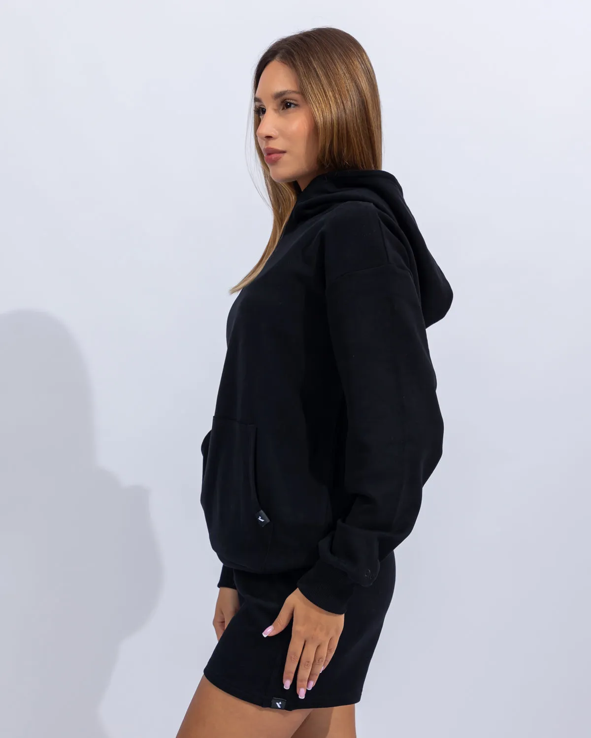 Power Hoodie Women - Black