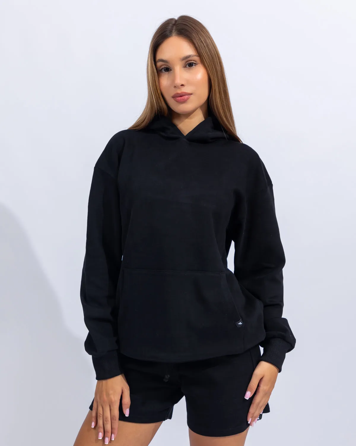 Power Hoodie Women - Black