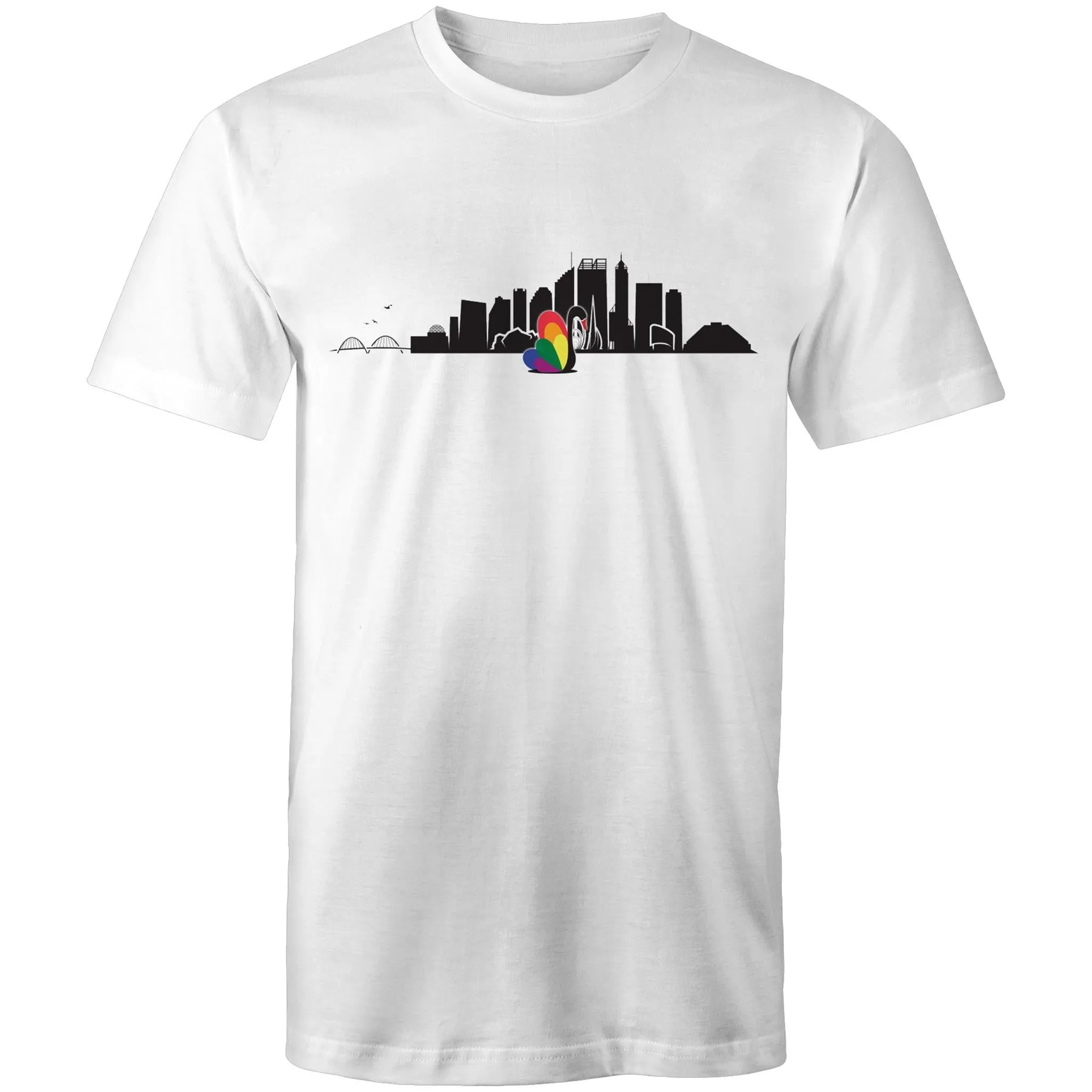 Pride WA Perth Skyline T-Shirt Unisex (LG099)