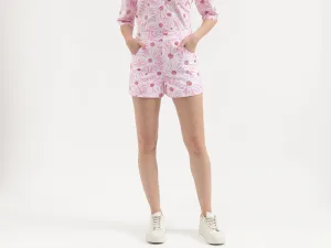Printed Regular Fit Shorts
