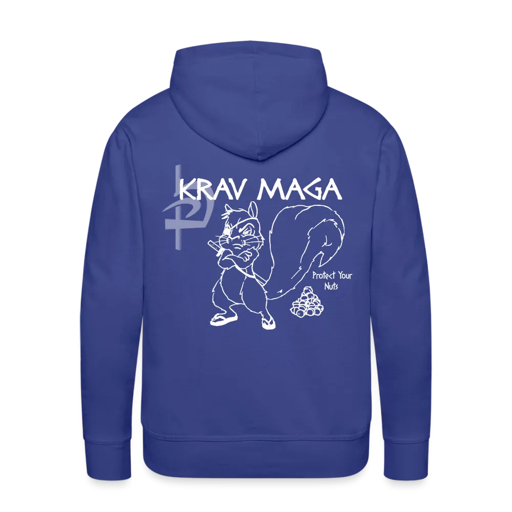 Protect Your Nuts, Blue Titan hoodie