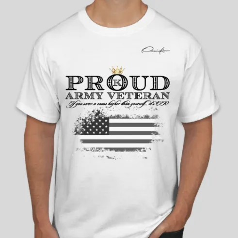 Proudly Serving Military Veteran T-Shirts