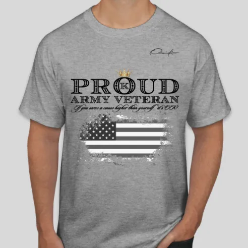 Proudly Serving Military Veteran T-Shirts