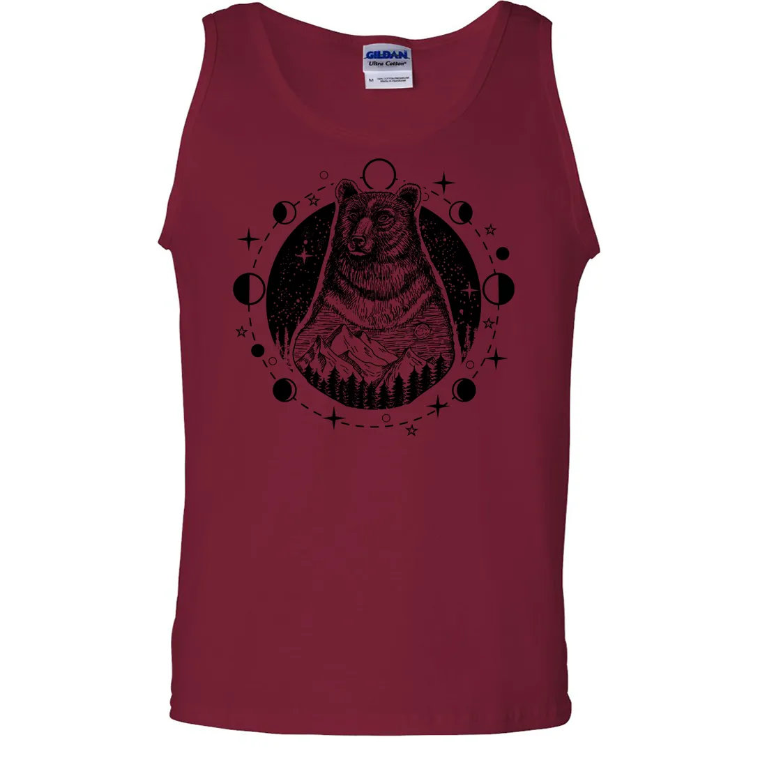 Psychic Moon Forest Grizzly Asst Colors Tank Top