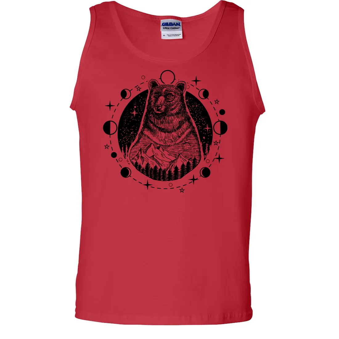 Psychic Moon Forest Grizzly Asst Colors Tank Top