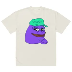 Purpe - Oversized faded t-shirt