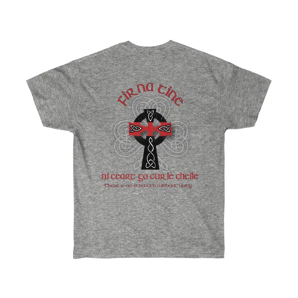 "Fir Na Tine" Red Line Heritage Men's Tee