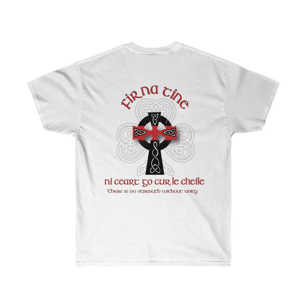 "Fir Na Tine" Red Line Heritage Men's Tee