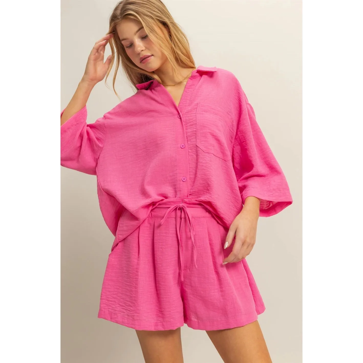 "Mandy" Oversized Matching Set