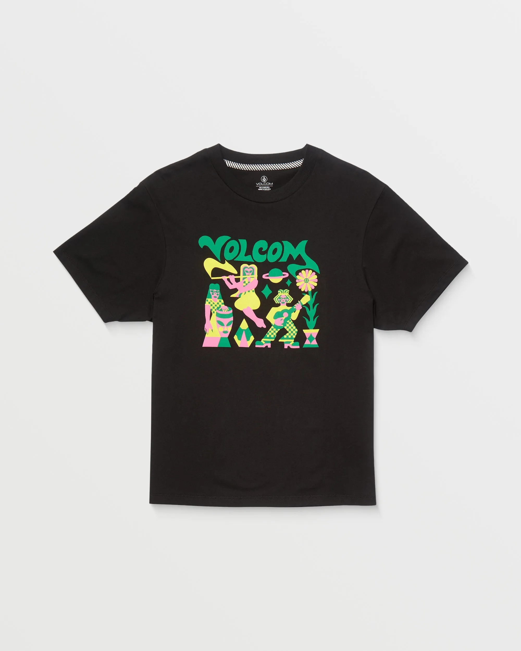 Radical Daze Up T-shirt - BLACK