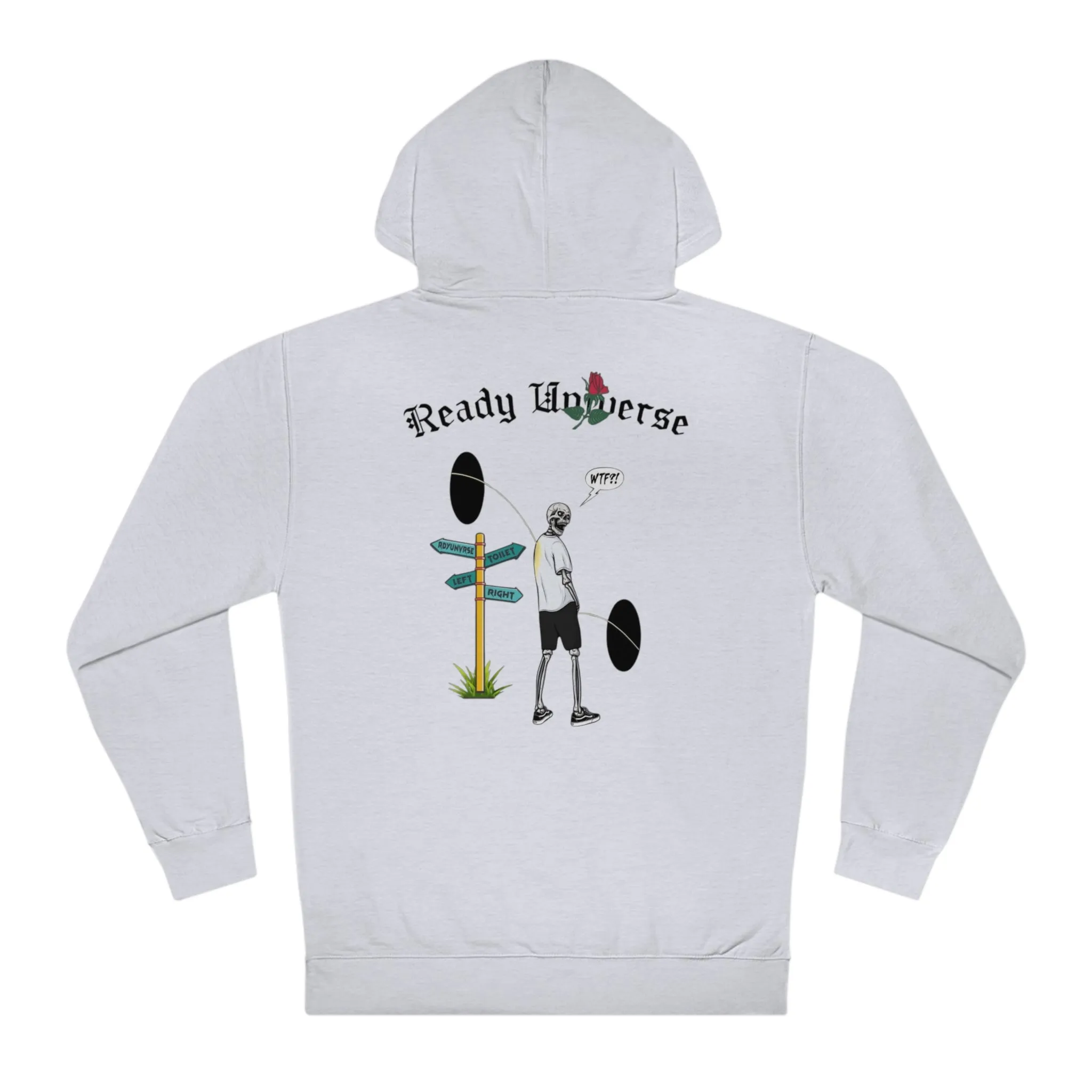 Ready Universe Hoodie Printed on Independent Trading Co Hoodie