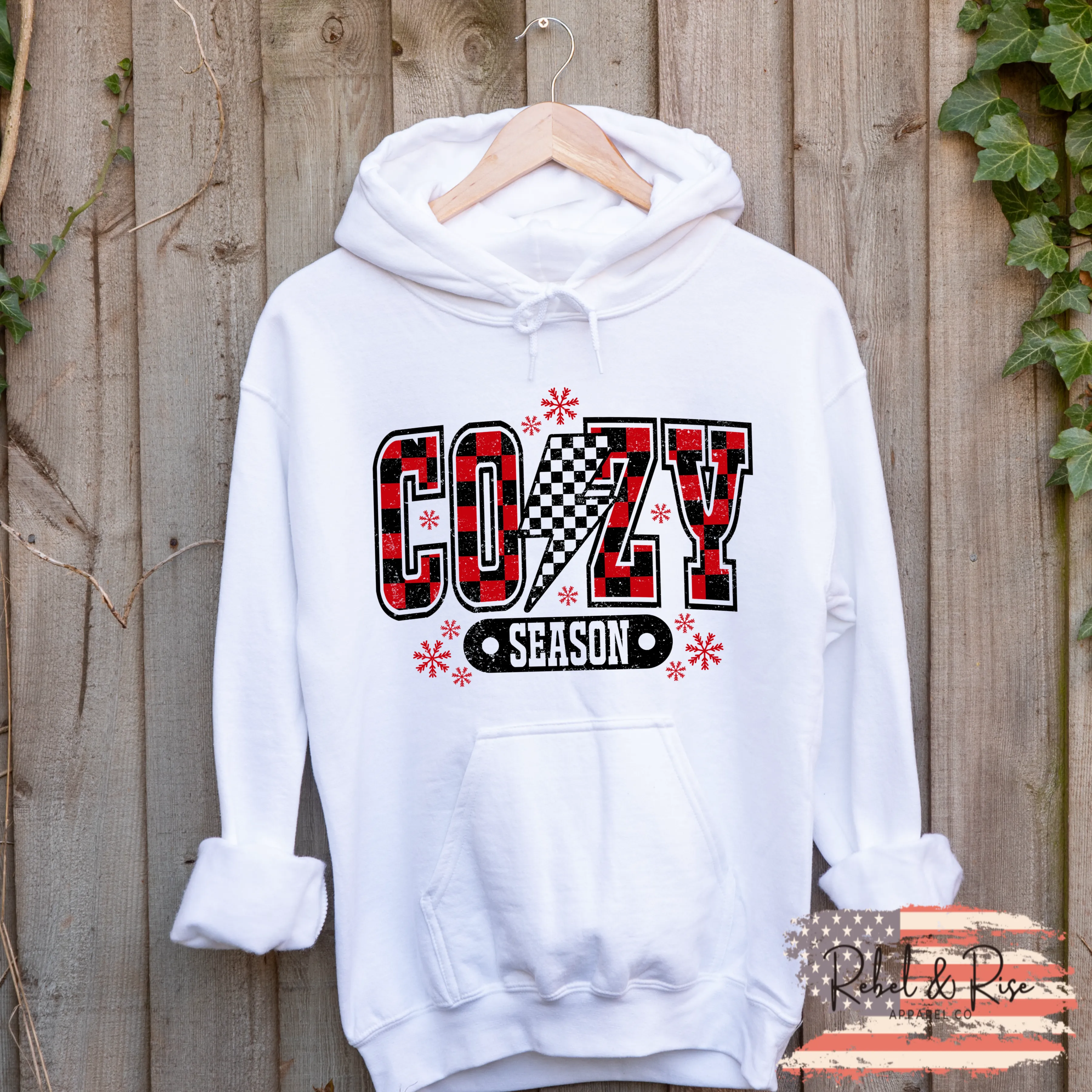 (REBEL & RISE) COZY *BLACK/RED