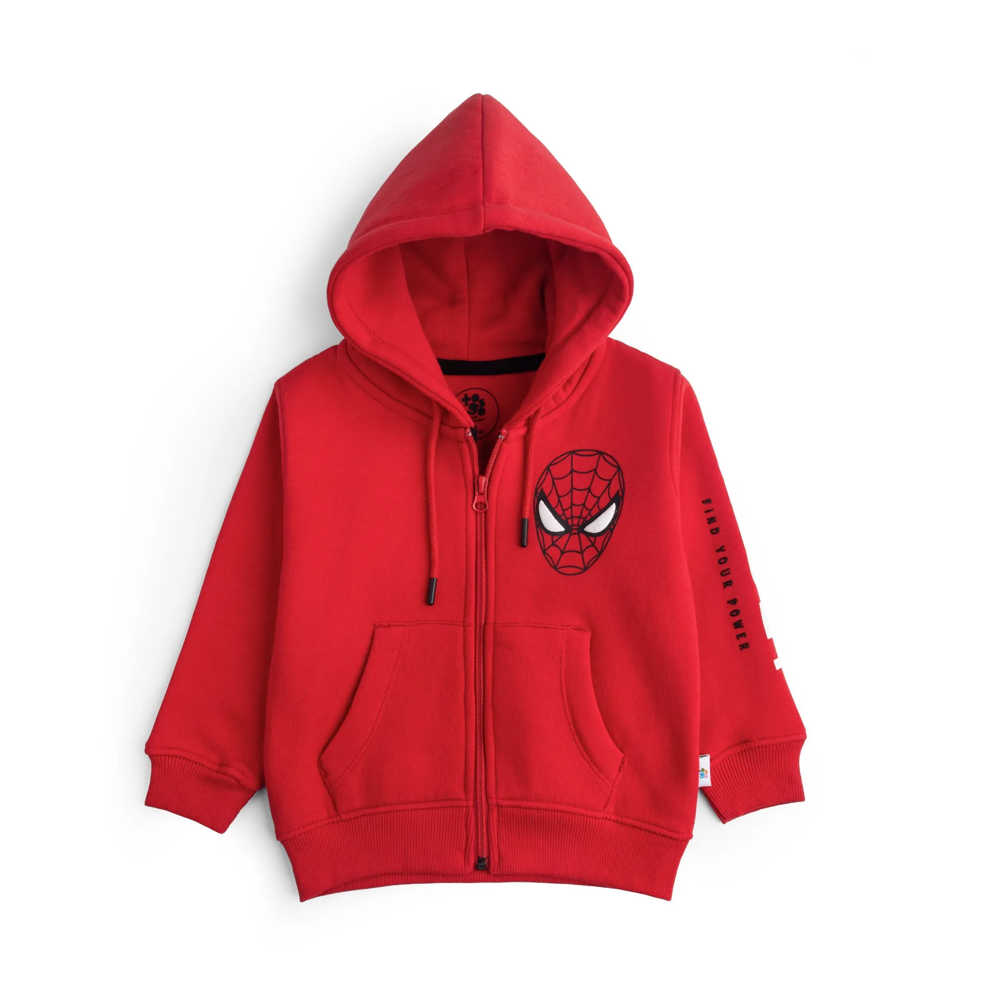 Red Spider Zipper Hoodie