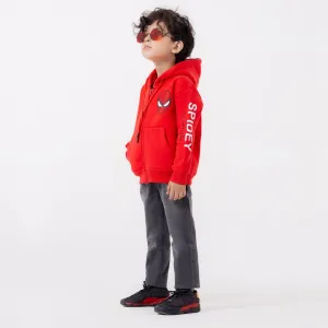 Red Spider Zipper Hoodie