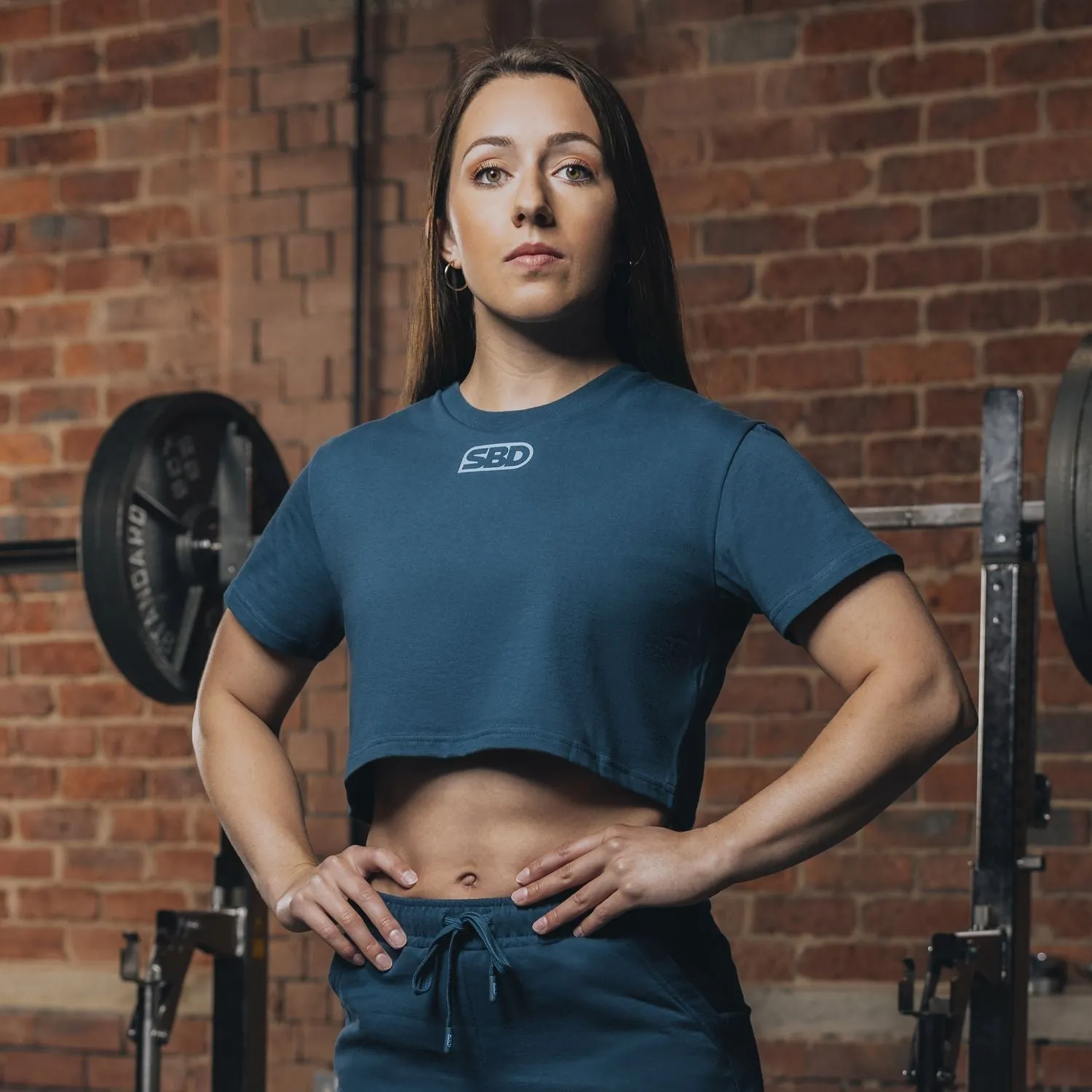 Reflect Crop Top - Teal