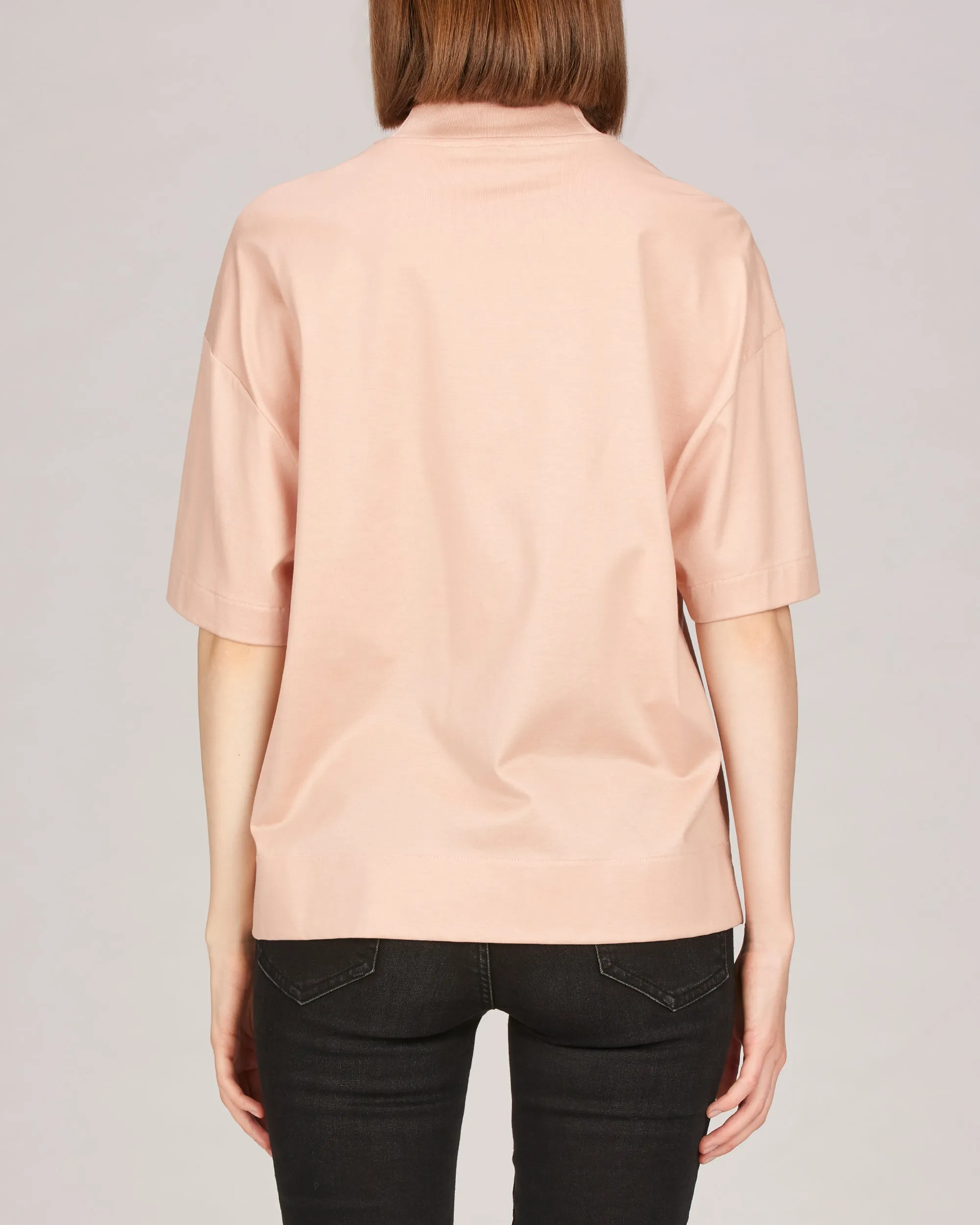 Remy Mock Neck Boxy T-Shirt