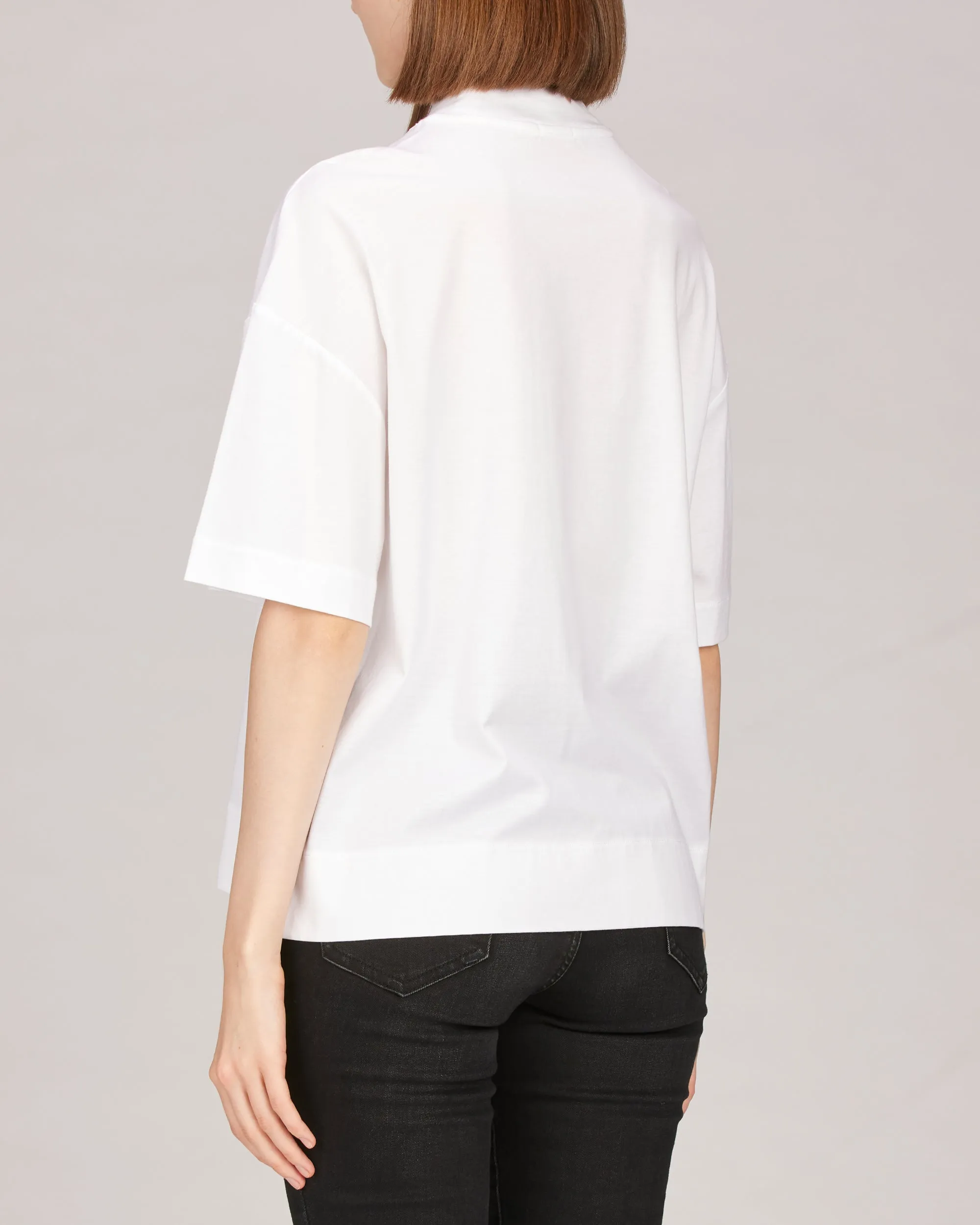 Remy Mock Neck Boxy T-Shirt