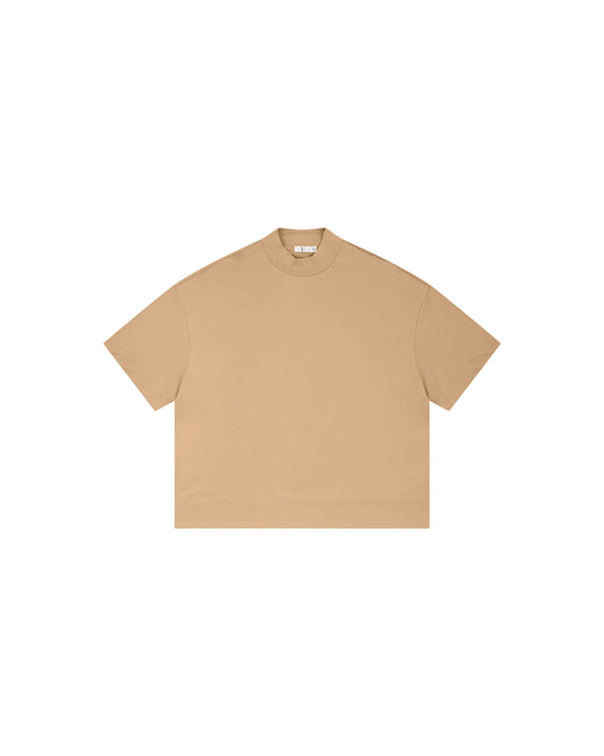 Remy Mock Neck Boxy T-Shirt