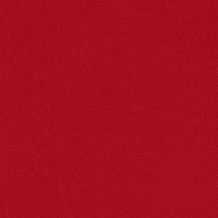 Robert Kaufman Fabric |  KONA Cotton Solid | 1551 Rich Red
