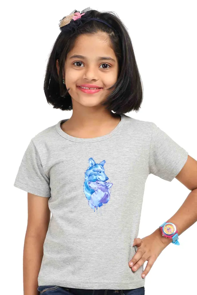 Round Neck T-Shirt (Girls) - Snugglebugs (7 Colours)