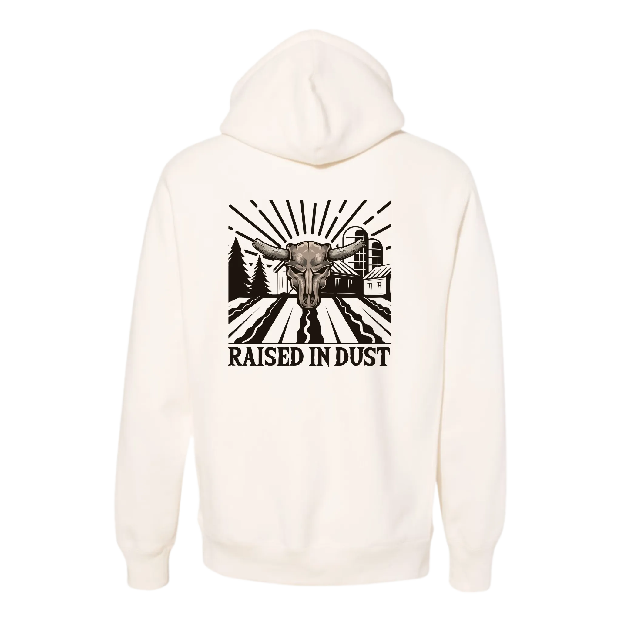 Ruthless Rustlers Rancher Hoodie | Bone