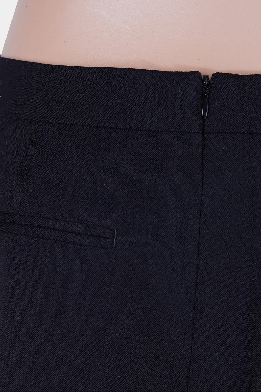 SABA Black Pencil Skirt