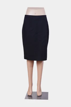 SABA Black Pencil Skirt