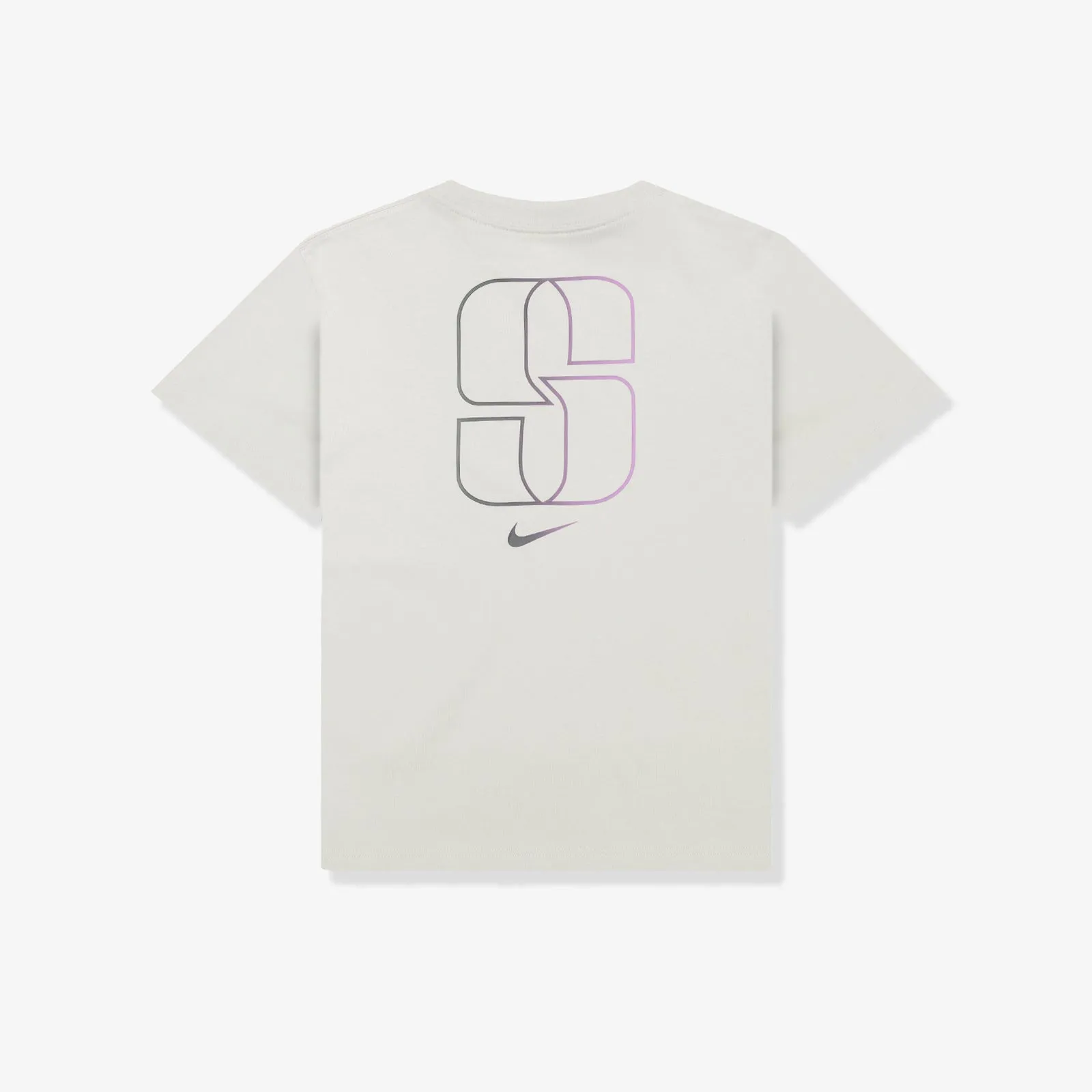 Sabrina Logo Boxy Women's T-Shirt - Light Bone