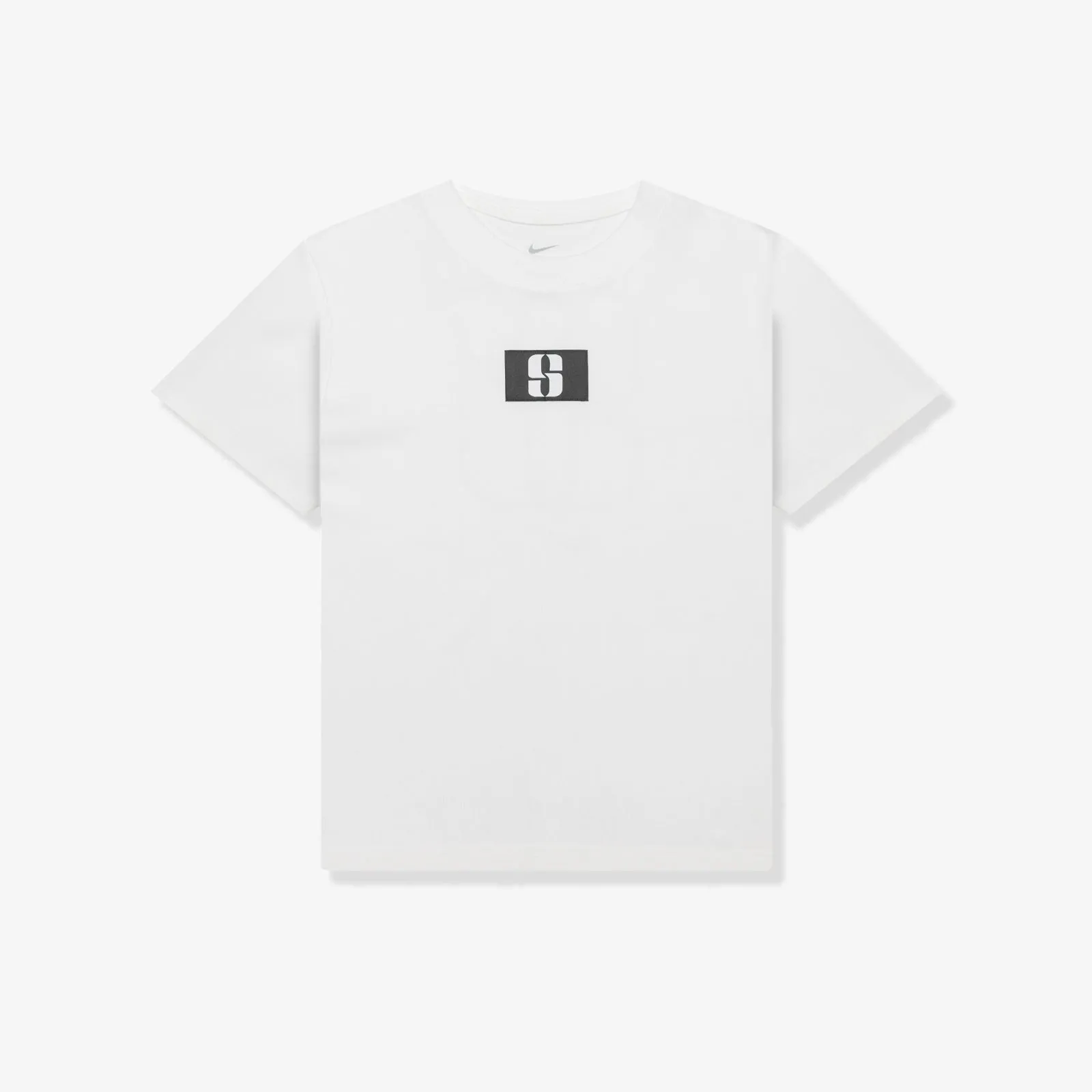 Sabrina Logo Boxy Women's T-Shirt - White
