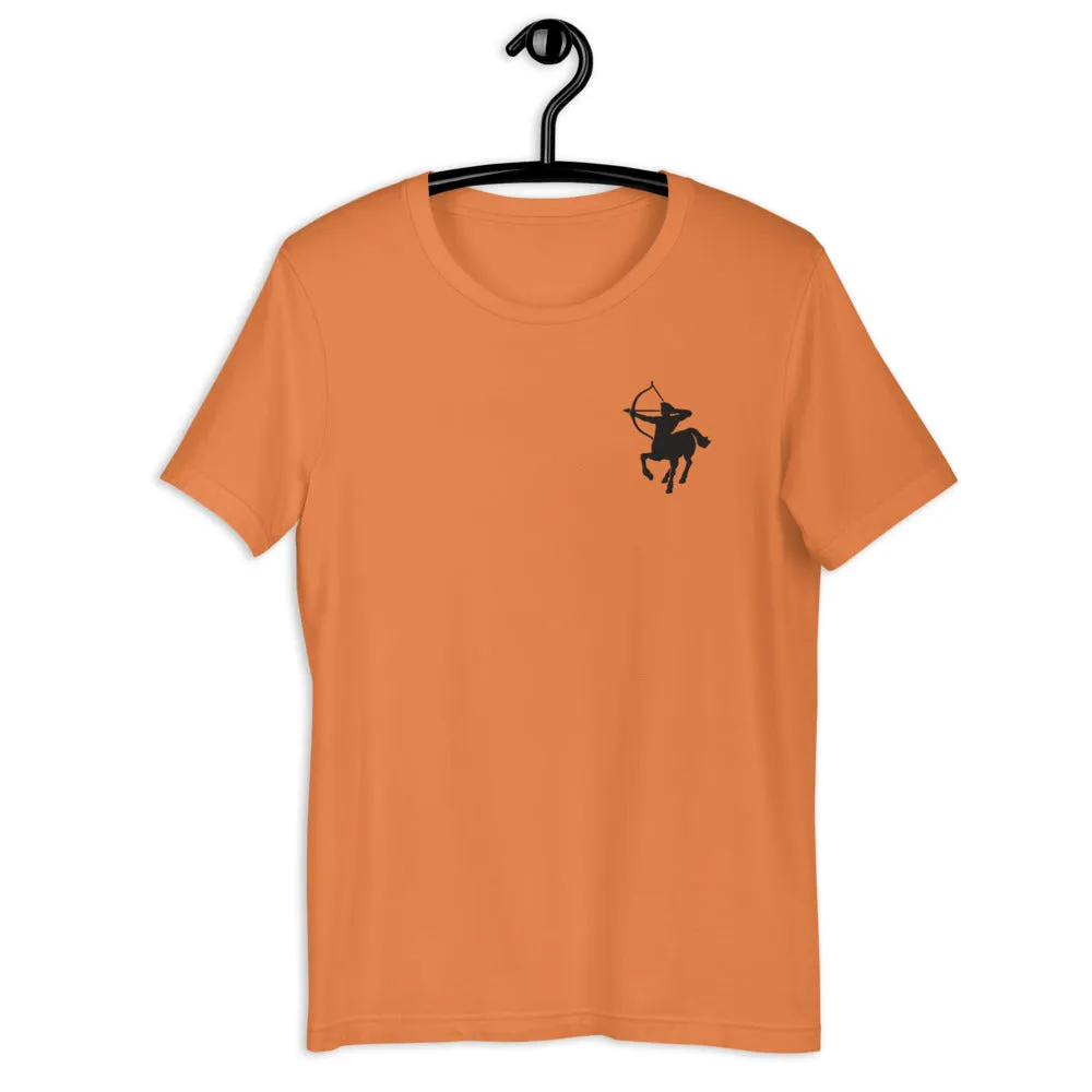 SAGITTARIUS T-SHIRT - Sagittarius Symbol Embroidery