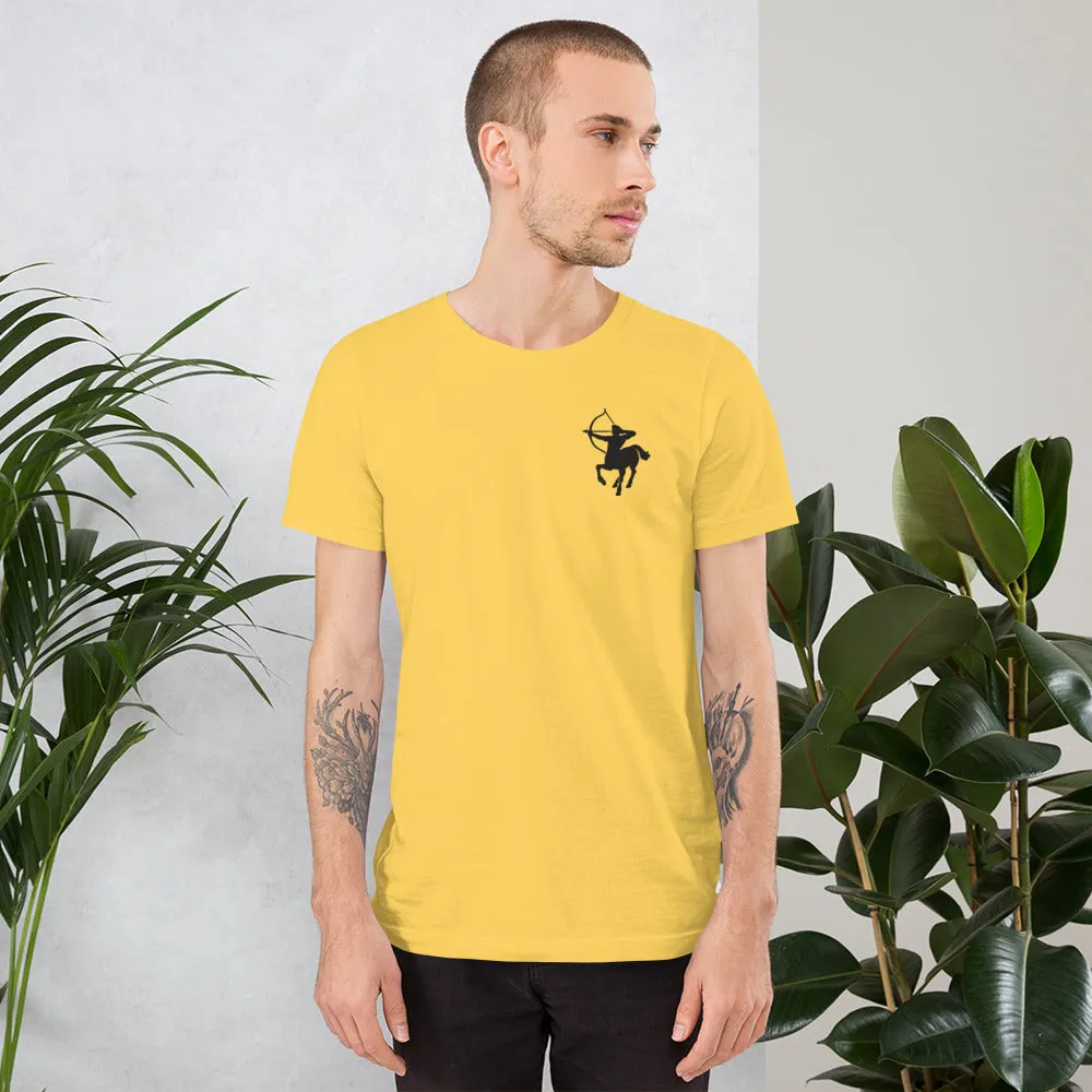 SAGITTARIUS T-SHIRT - Sagittarius Symbol Embroidery