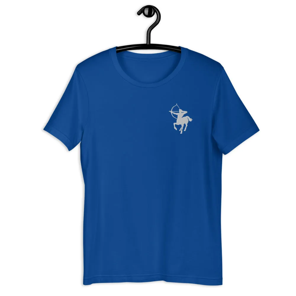 SAGITTARIUS T-SHIRT - Sagittarius Symbol Embroidery