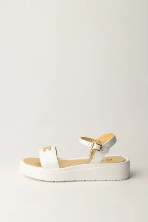 Sandali Platform con Logo Cc