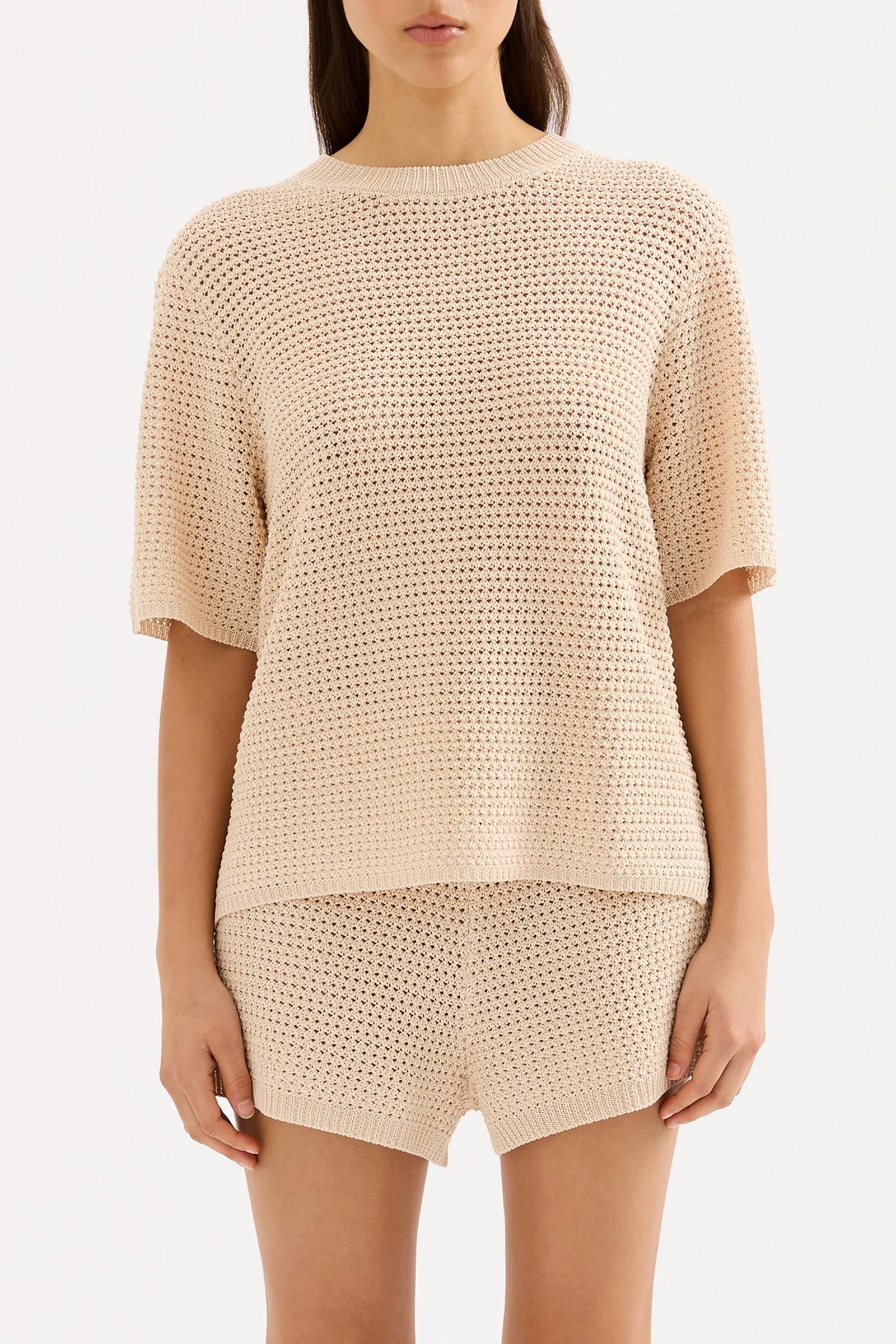 SAWYER CROCHET TEE