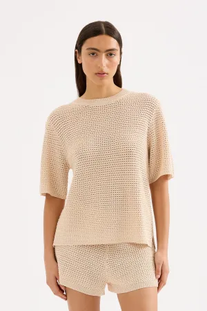 SAWYER CROCHET TEE