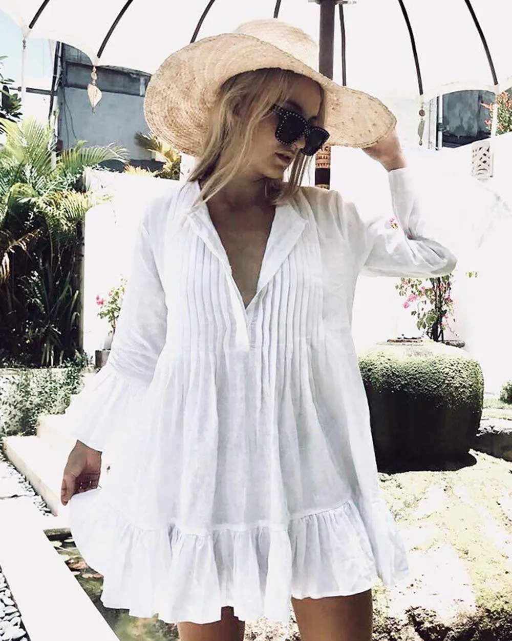 Shady Palm Tunic