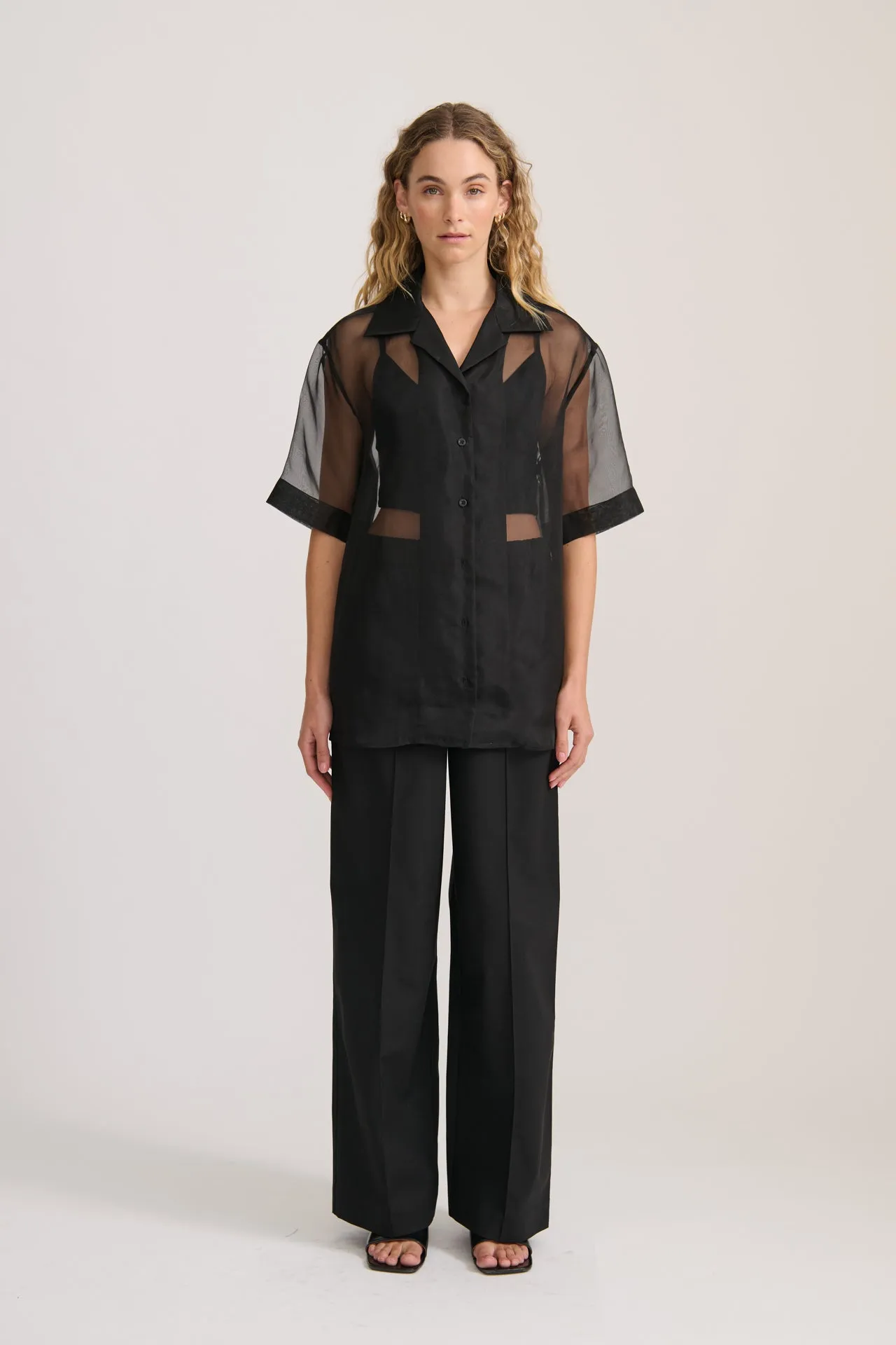 SHEER SHIRT