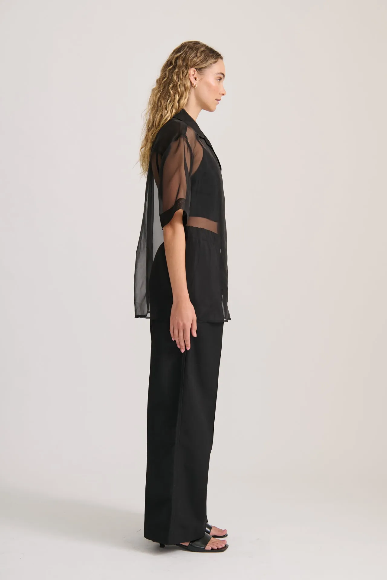 SHEER SHIRT
