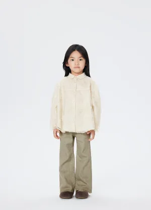 Shirt / jnby by JNBY Elegant Petals Mesh Top