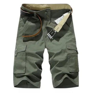 Short rétro multi-poches chic