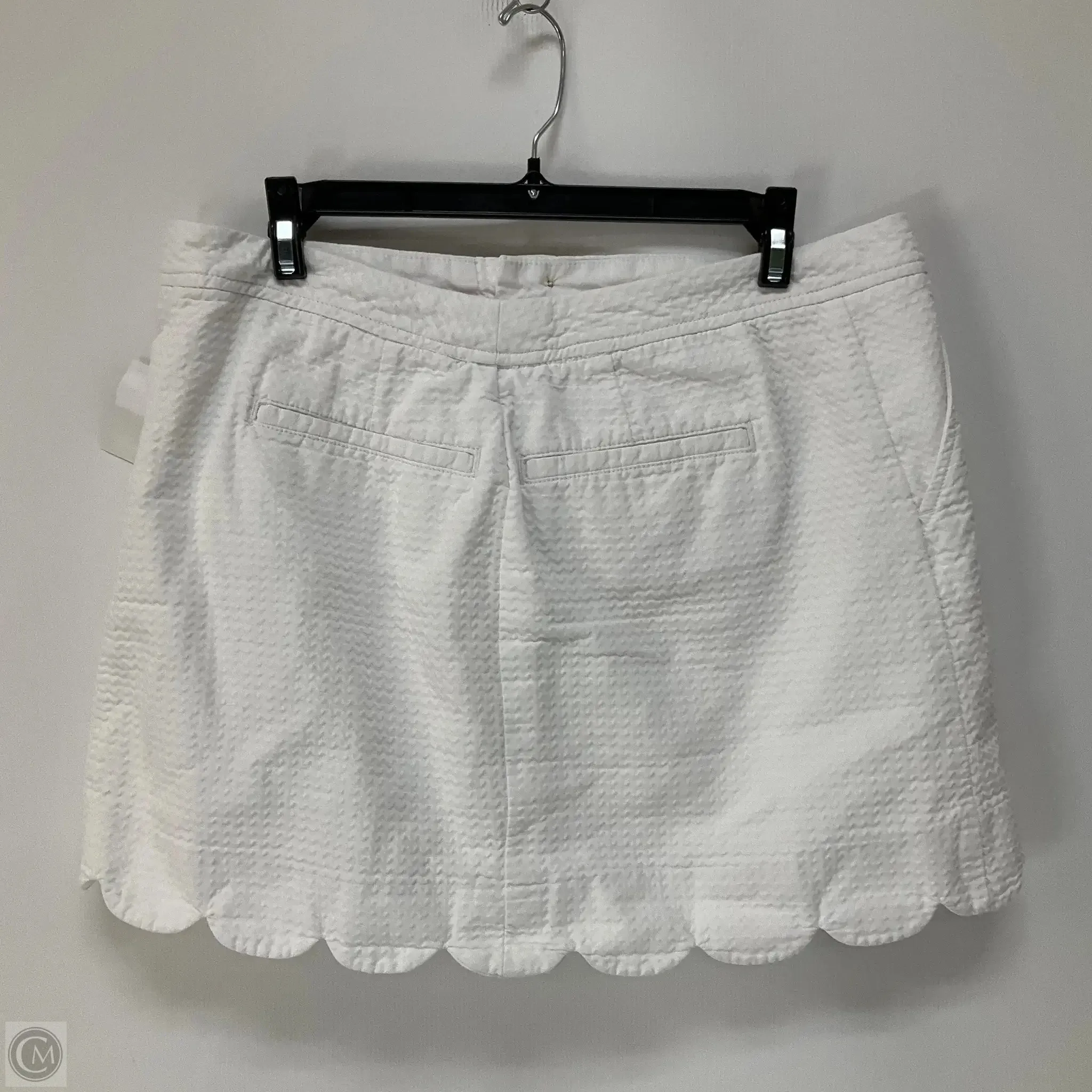 Shorts Designer By Lilly Pulitzer In White, Size: S