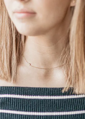 Sideways Star Necklace