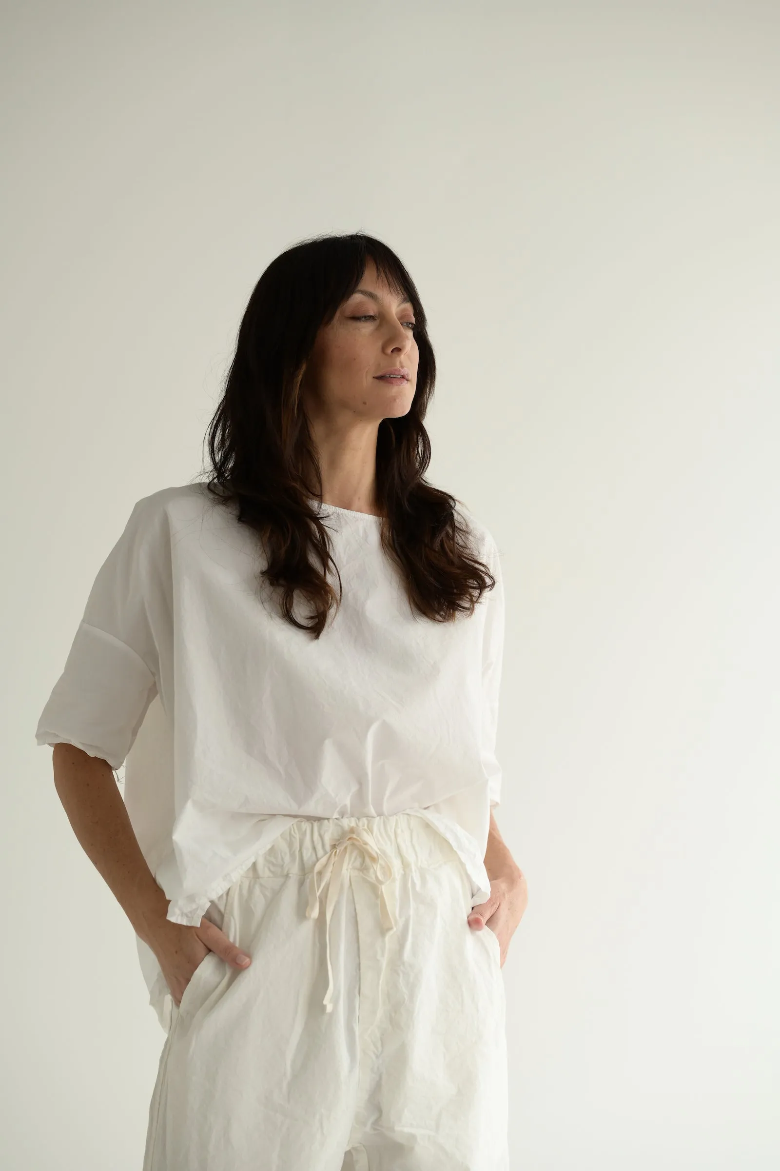 Simple T-Shirt TC in White